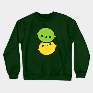 Happy lemon and lime Crewneck Sweatshirt